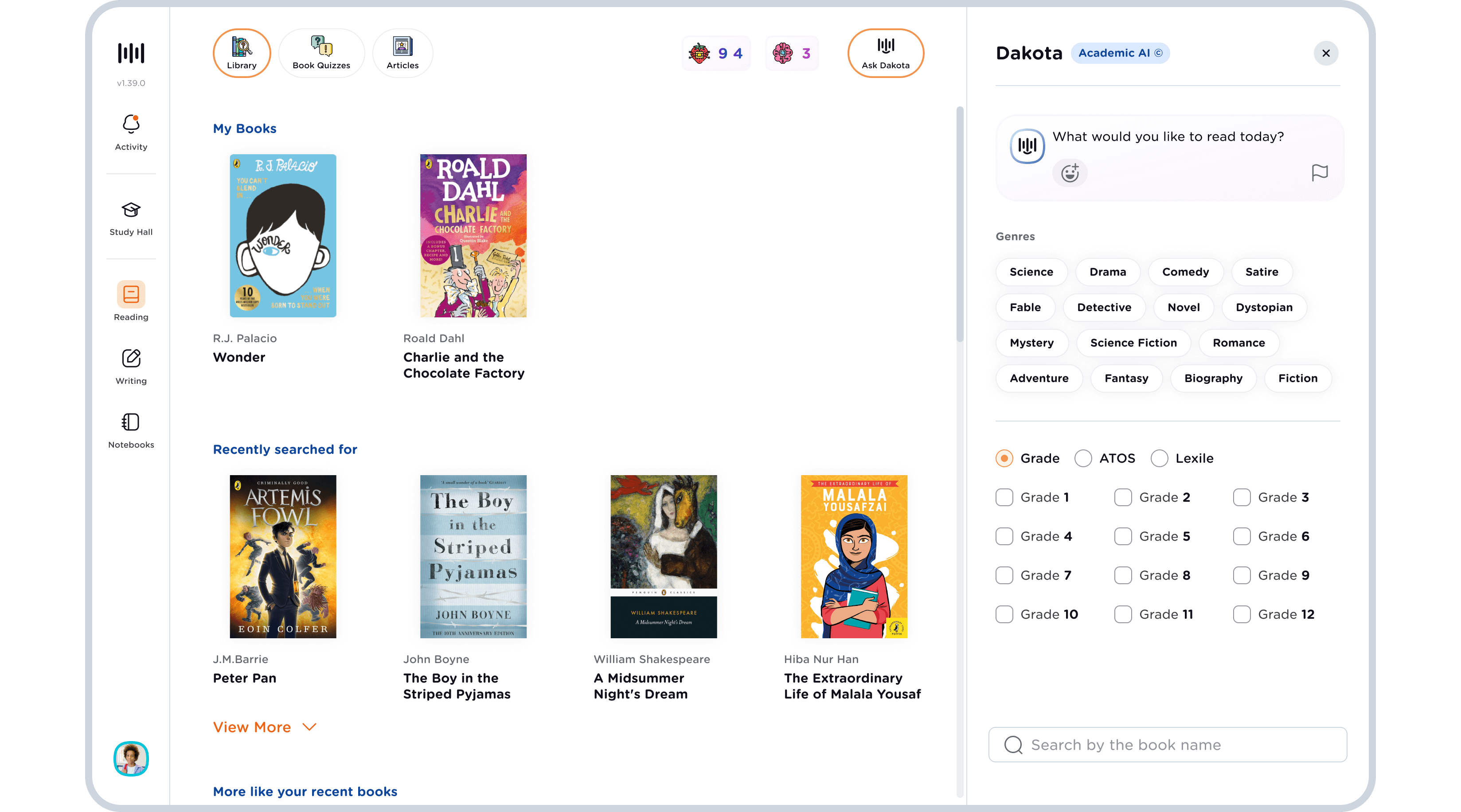 Access thousands of books and track your reading in digital and print