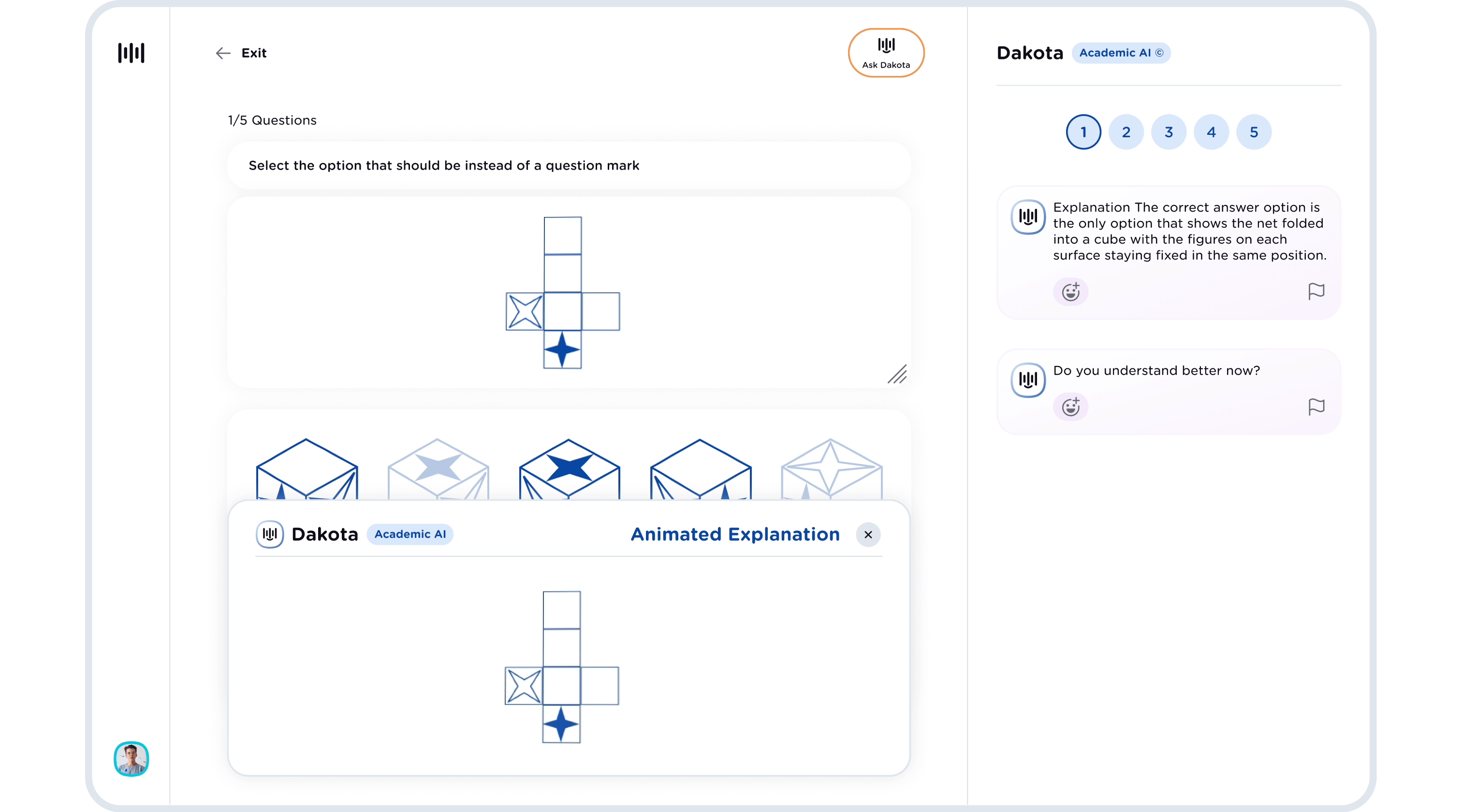 Animated NVR explanations are easier to understand