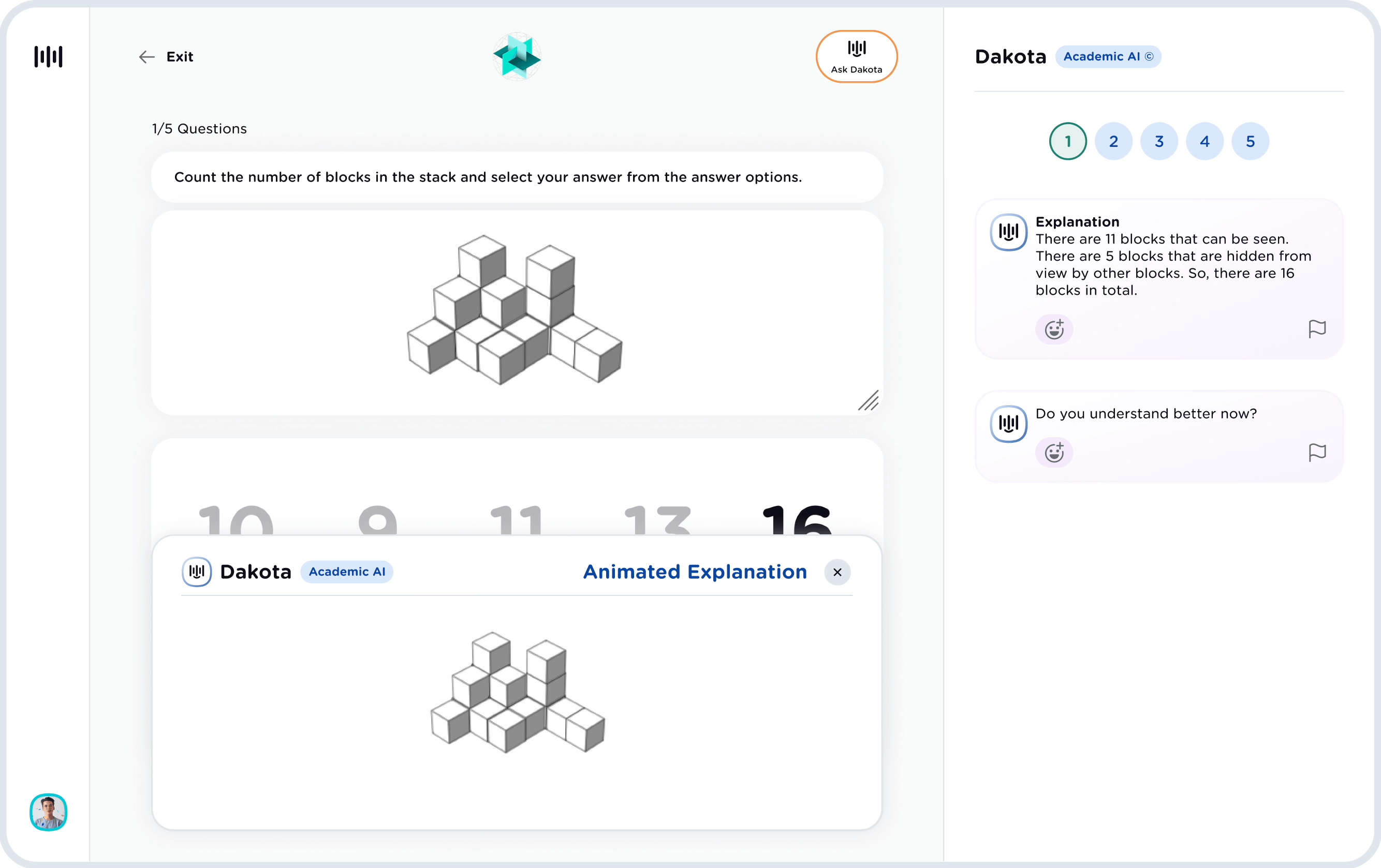 Animated NVR explanations are easier to understand